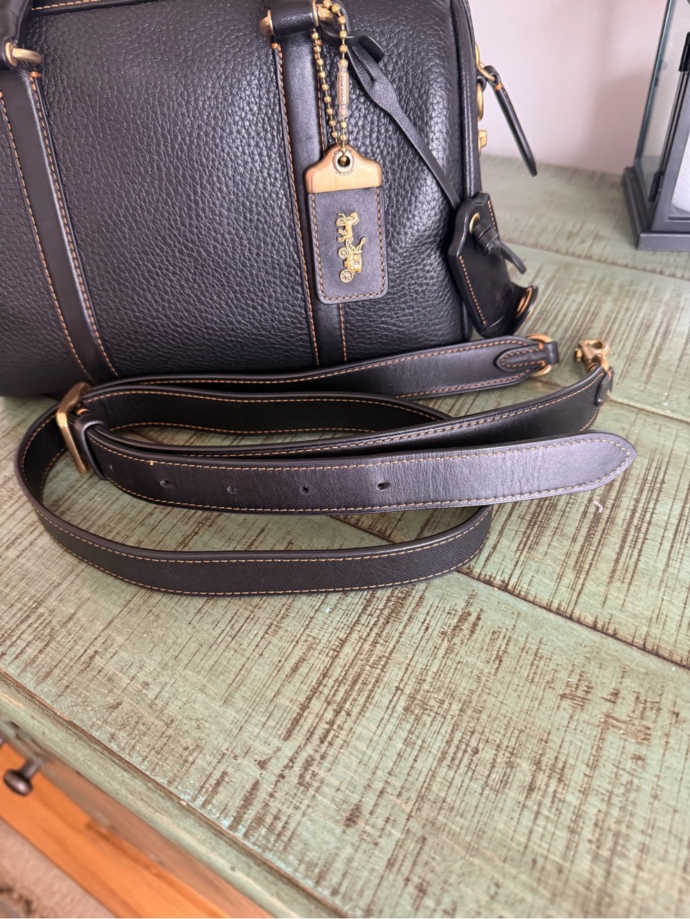 Coach Ruby 25 Satchel - Black - Picture 16 of 16